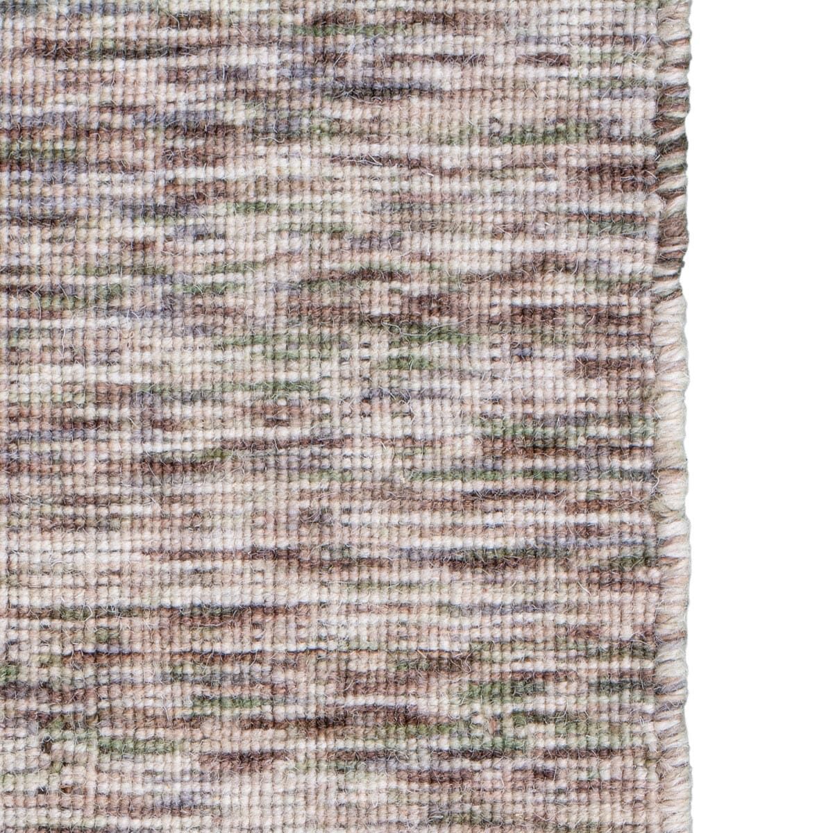 שטיח יעל 03 חום עם פרנזים | השטיח האדום