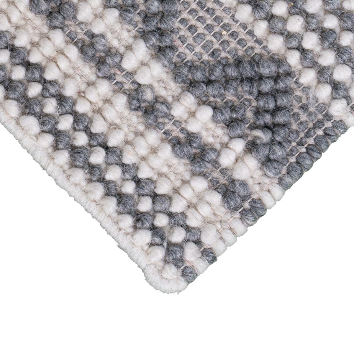 שטיח נירוונה 05 לבן/אפור | השטיח האדום