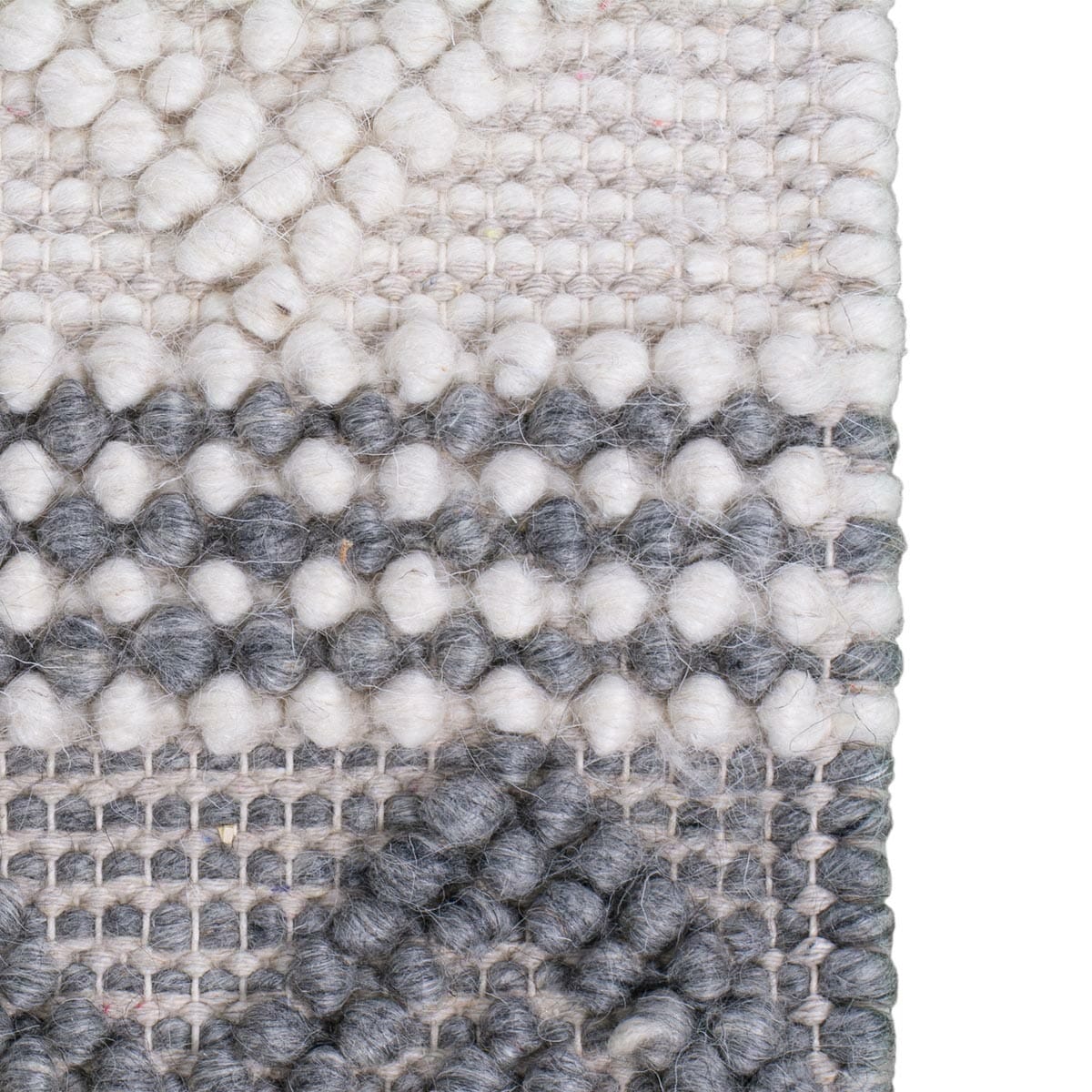 שטיח נירוונה 05 לבן/אפור | השטיח האדום