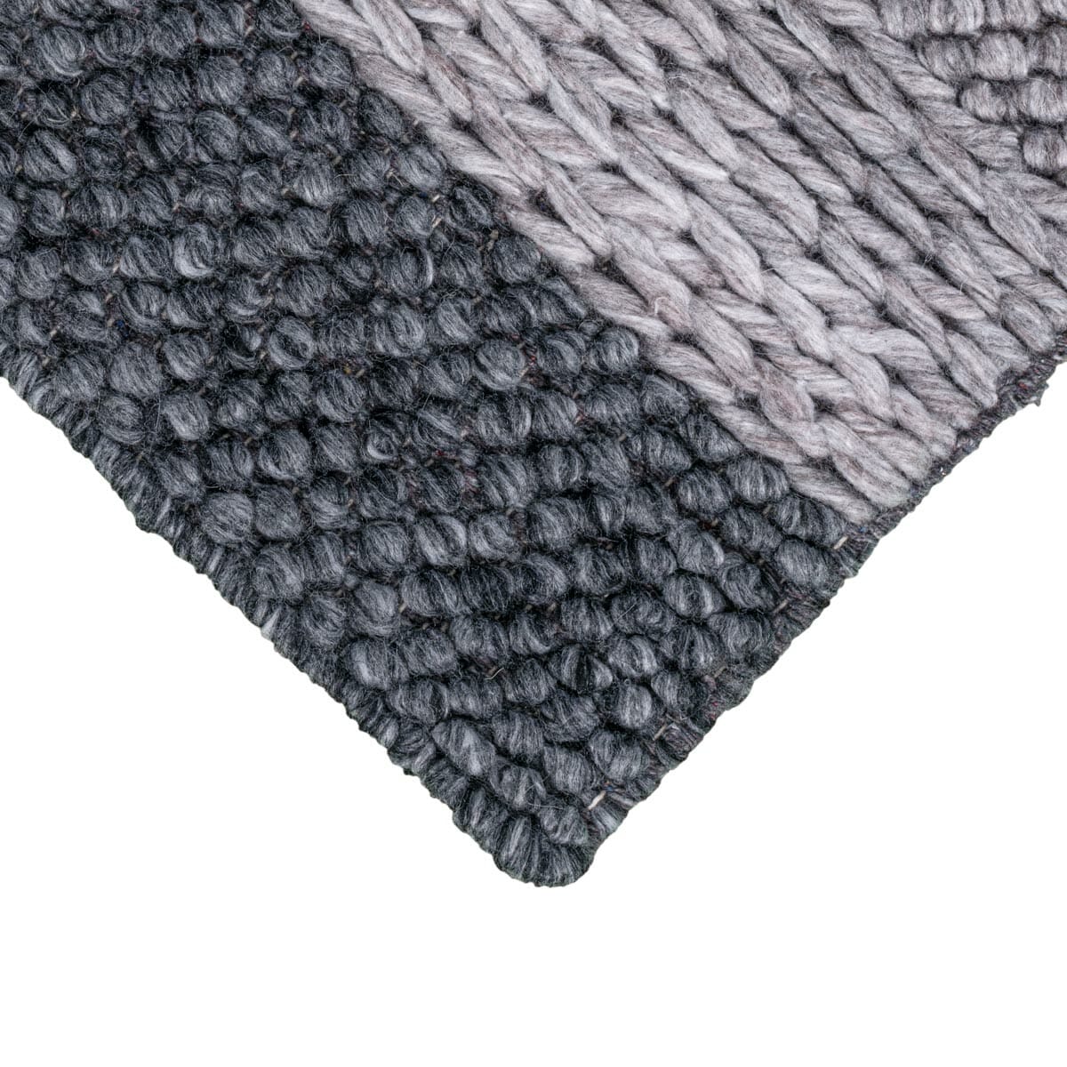 שטיח נירוונה 06 אפור/אפור כהה | השטיח האדום