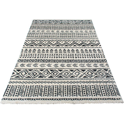 שטיח מרקש 03 קרם/שחור | השטיח האדום