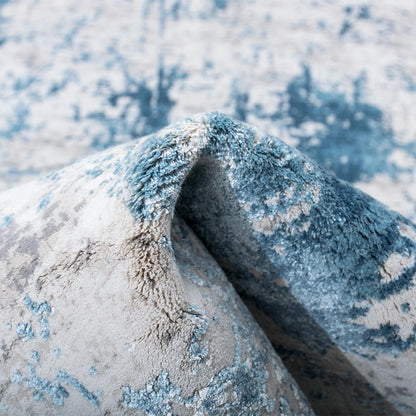 שטיח מילאנו 01 אפור/כחול ראנר | השטיח האדום