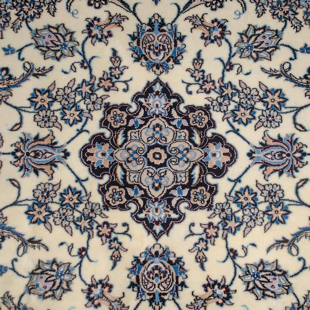 שטיח נעין שישלה 00 כחול/לבן 210*306