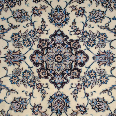 שטיח נעין שישלה 00 כחול/לבן 210*306