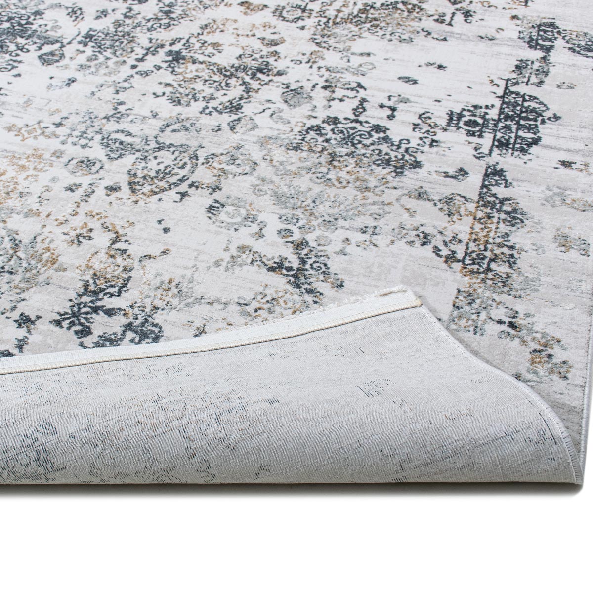 שטיח מילאנו 07 אפור/בז' | השטיח האדום