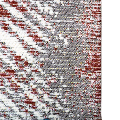 שטיח מרסיי 06 אדום/אפור | השטיח האדום