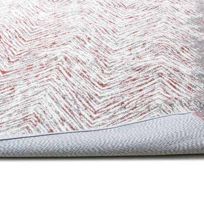 שטיח מרסיי 06 אדום/אפור | השטיח האדום