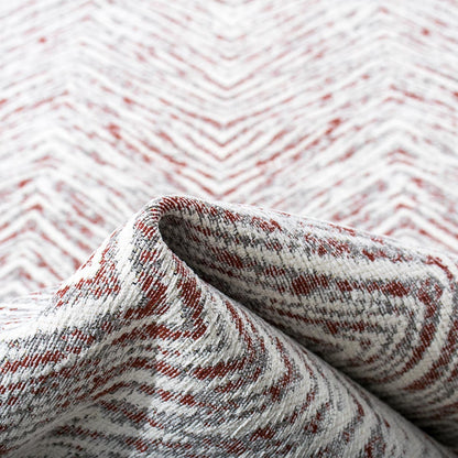 שטיח מרסיי 06 אדום/אפור | השטיח האדום