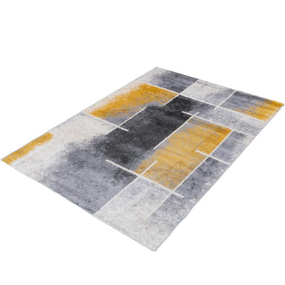 שטיח סלוניקי 12 אפור/קרם/צהוב | השטיח האדום