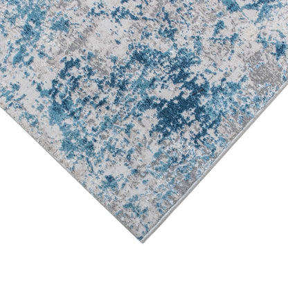 שטיח מילאנו 01 אפור/כחול ראנר | השטיח האדום