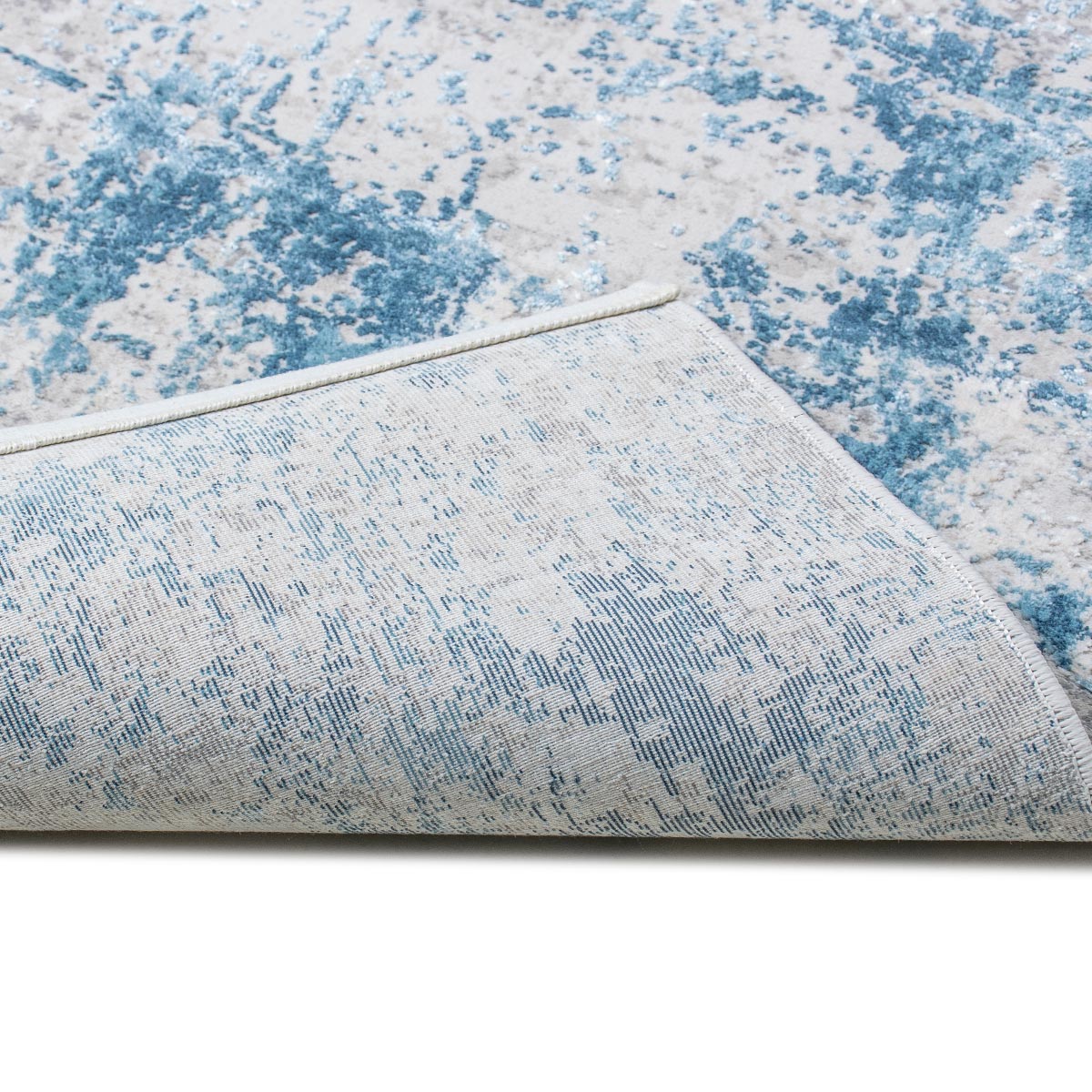 שטיח מילאנו 01 אפור/כחול ראנר | השטיח האדום