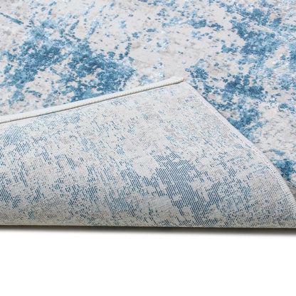 שטיח מילאנו 01 אפור/כחול ראנר | השטיח האדום