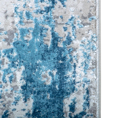 שטיח מילאנו 01 אפור/כחול ראנר | השטיח האדום