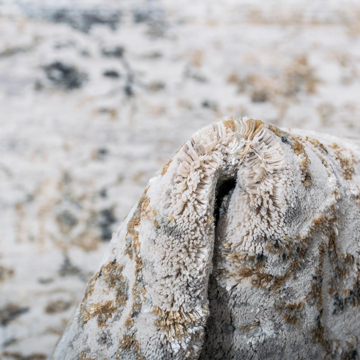 שטיח מילאנו 08 אפור/בז' | השטיח האדום