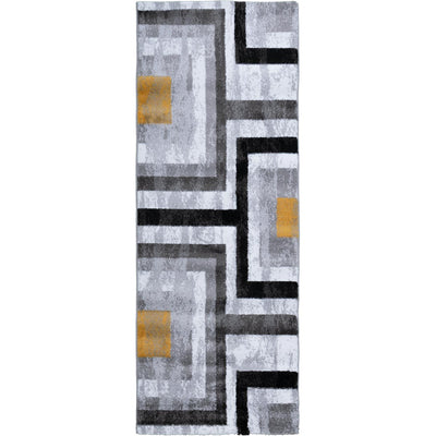 שטיח סלוניקי 13 קרם/אפור/צהוב ראנר | השטיח האדום