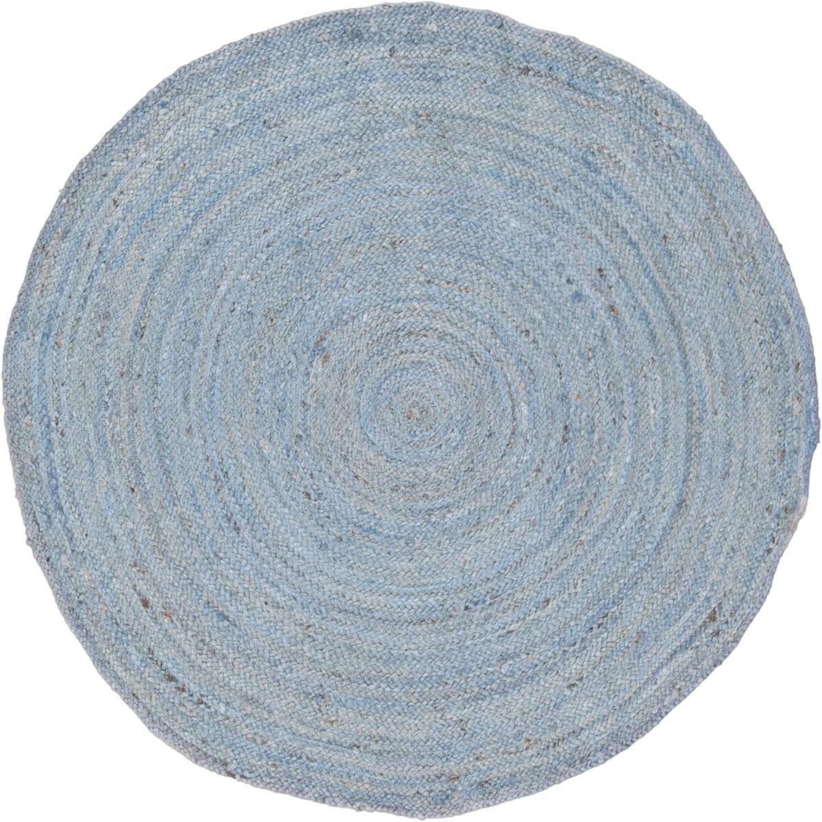 שטיח תמר אריגה שטוחה 01 כחול/אפור עגול | השטיח האדום