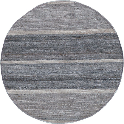 שטיח רימון 03 אפור/לבן עגול | השטיח האדום