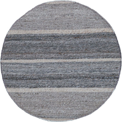 שטיח רימון 03 אפור/לבן עגול | השטיח האדום