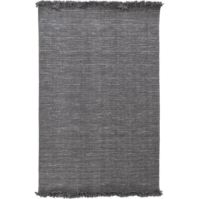 שטיח יעל 02 אפור עם פרנזים | השטיח האדום