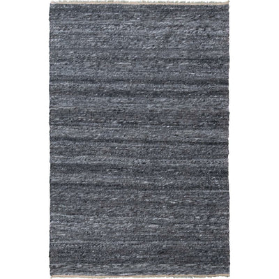 שטיח רימון 02 אפור כהה/אפור עם פרנזים | השטיח האדום