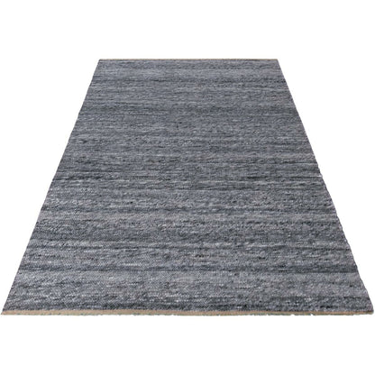 שטיח רימון 02 אפור כהה עם פרנזים | השטיח האדום