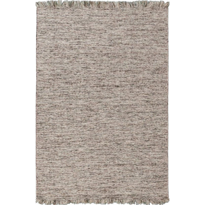 שטיח יעל 03 חום עם פרנזים | השטיח האדום