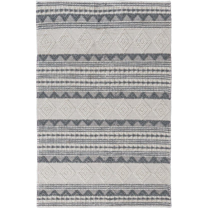 שטיח נירוונה 05 לבן/אפור | השטיח האדום