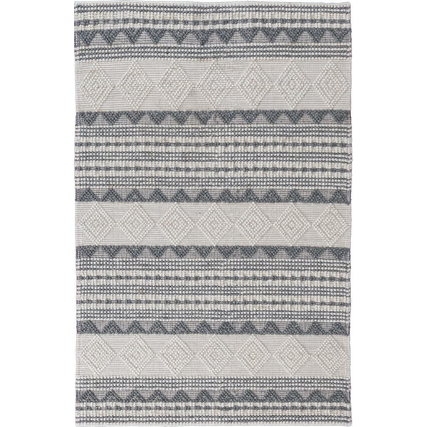 שטיח נירוונה 05 לבן/אפור NIRVANA