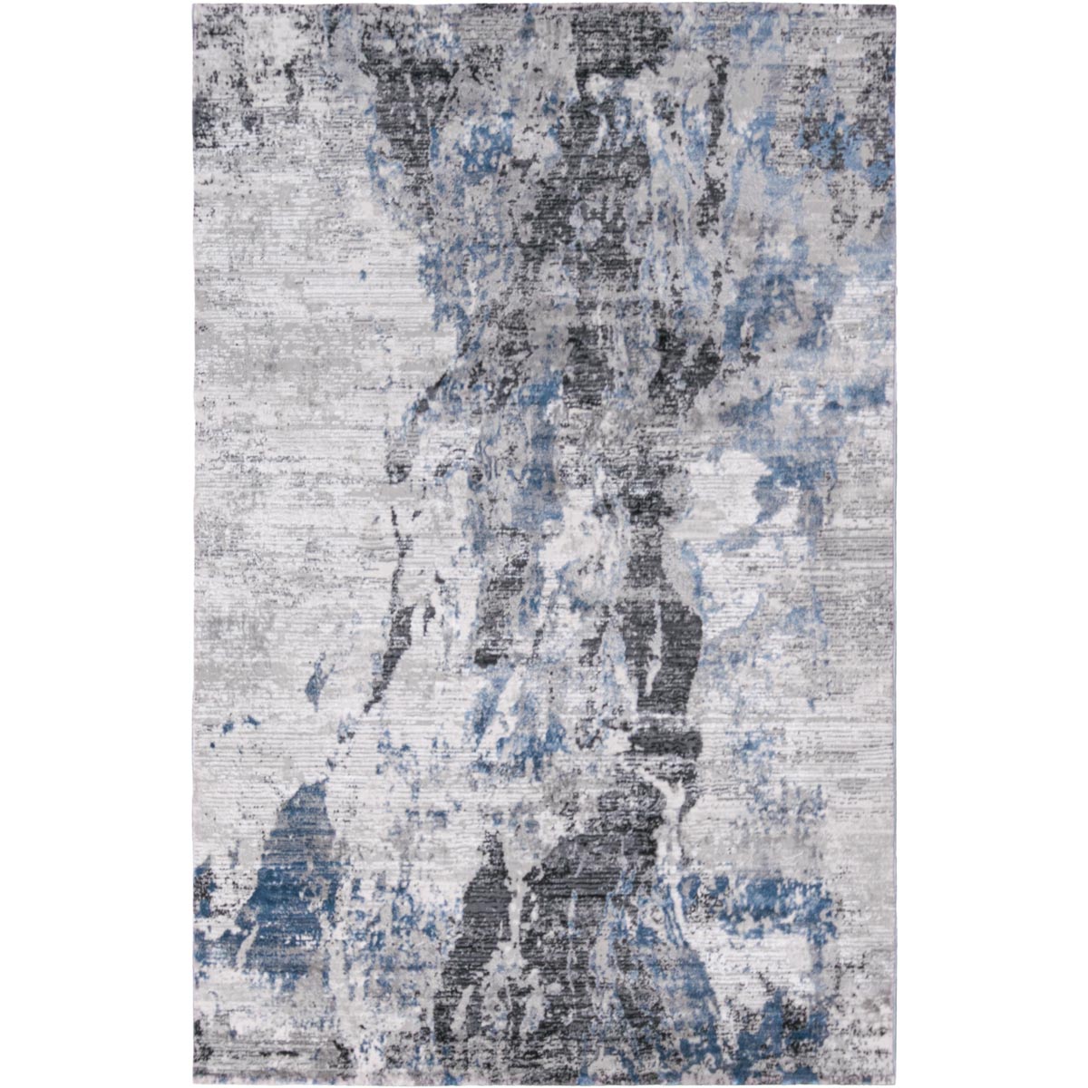 שטיח טורונטו 21 אפור כהה/אפור/כחול | השטיח האדום