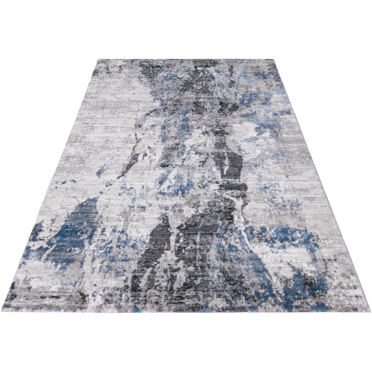 שטיח טורונטו 21 אפור כהה/אפור/כחול | השטיח האדום
