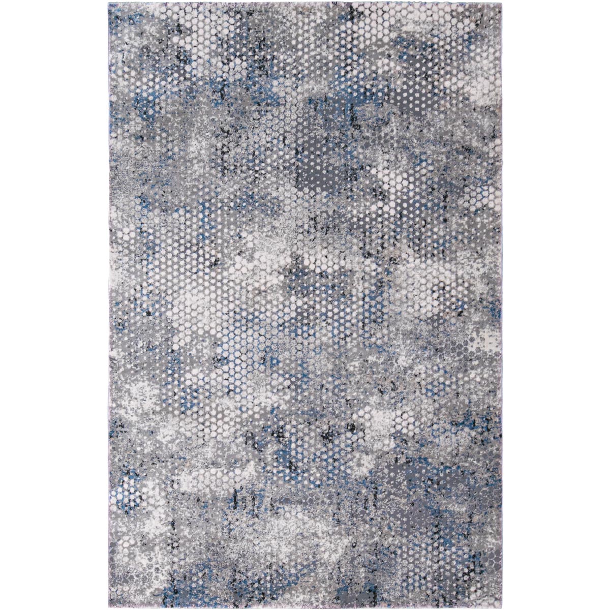 שטיח טורונטו 23 אפור כהה/אפור/כחול | השטיח האדום