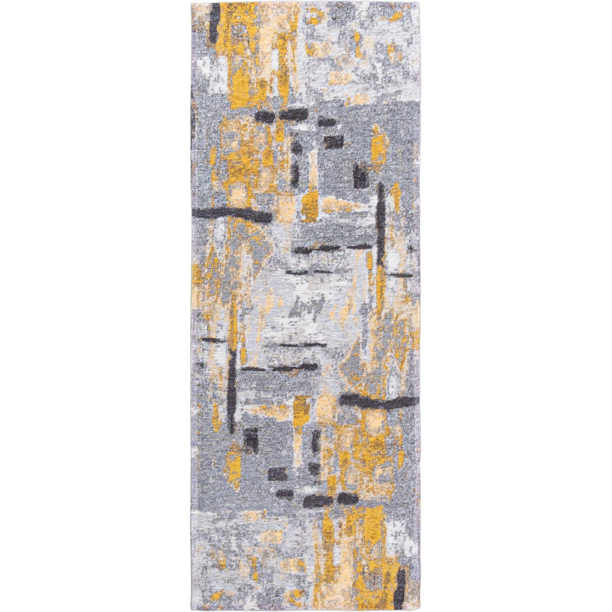 שטיח מרסיי 38 צהוב/אפור ראנר | השטיח האדום