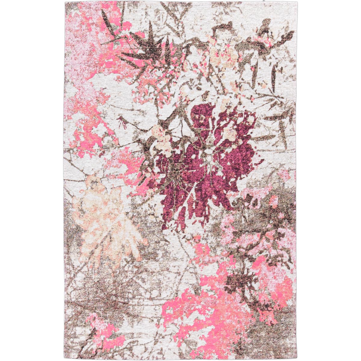 שטיח מרסיי 41 ורוד/אפור/סגול | השטיח האדום