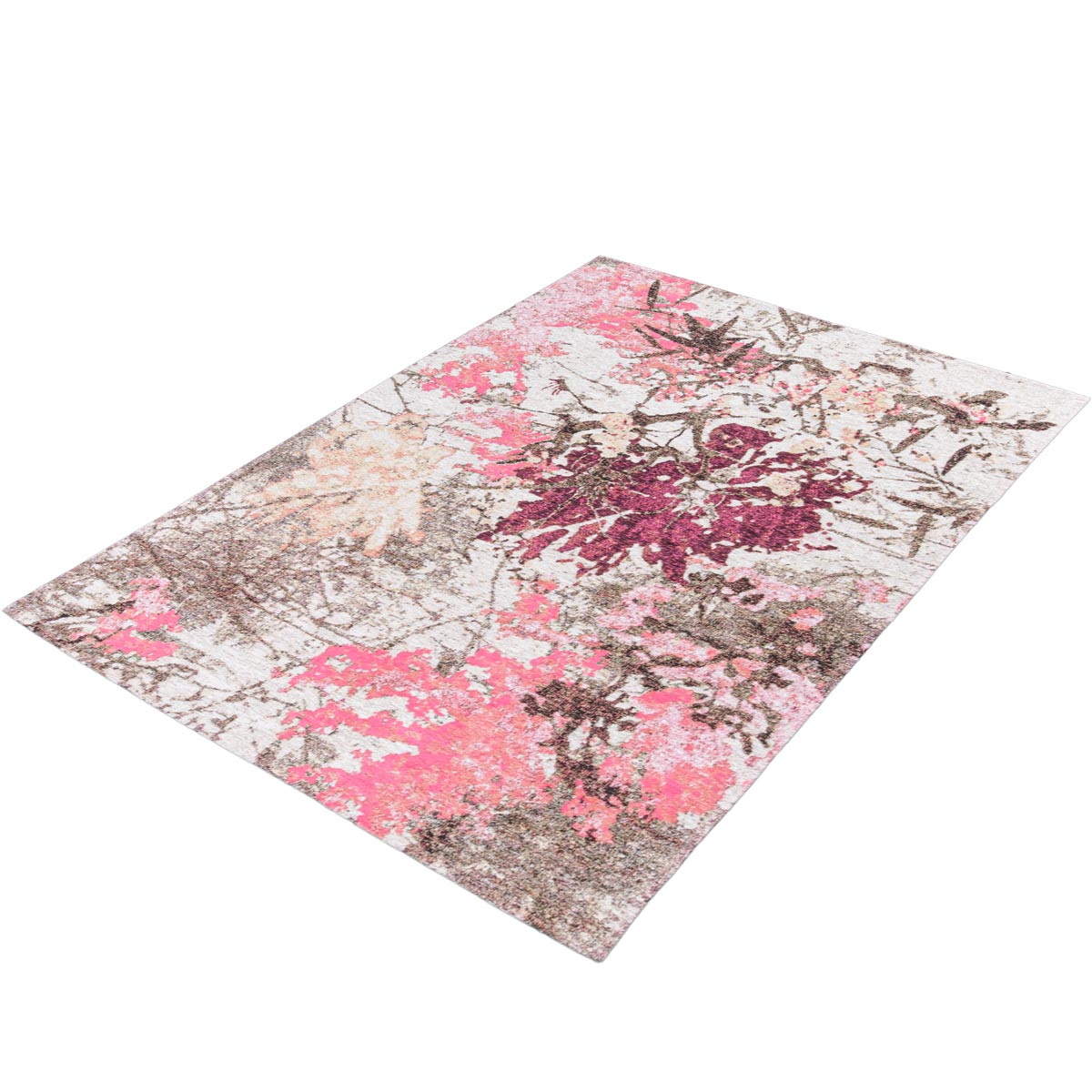 שטיח מרסיי 41 ורוד/אפור/סגול | השטיח האדום