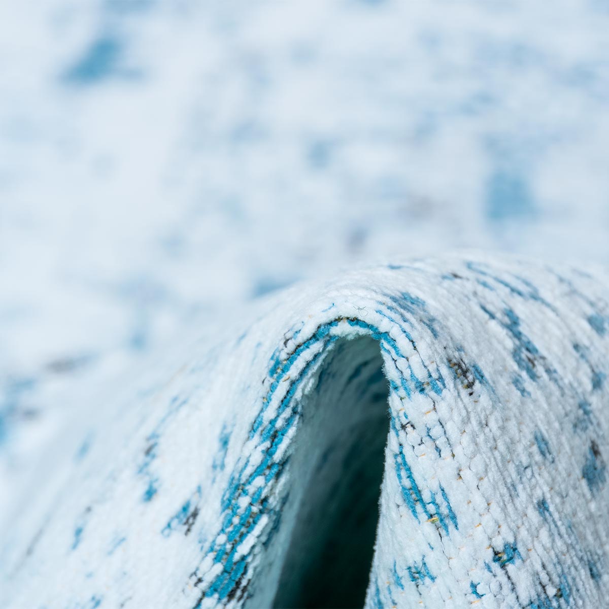 שטיח מרסיי 12 כחול/אפור | השטיח האדום