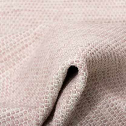 שטיח גפן כותנה 01 ורוד בהיר ראנר עם פרנזים | השטיח האדום