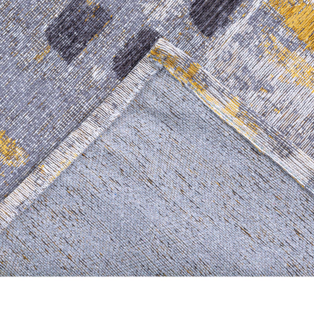 שטיח מרסיי 38 צהוב/אפור ראנר | השטיח האדום