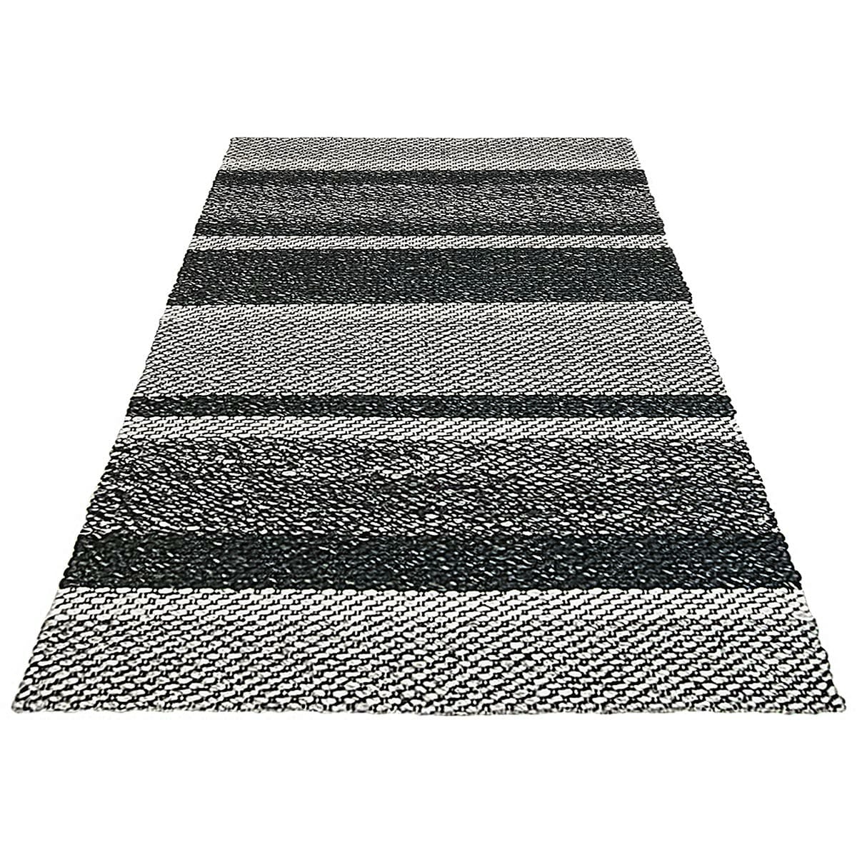 שטיח גפן חלות עבות 02 אפור/שחור | השטיח האדום