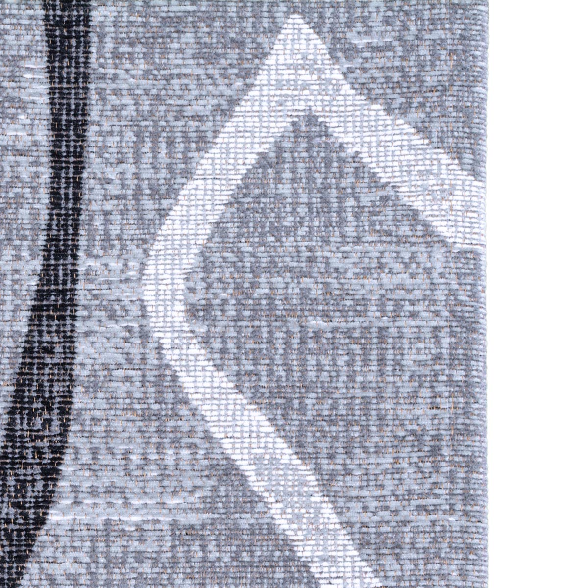 שטיח מרסיי 40 אפור/לבן/שחור | השטיח האדום