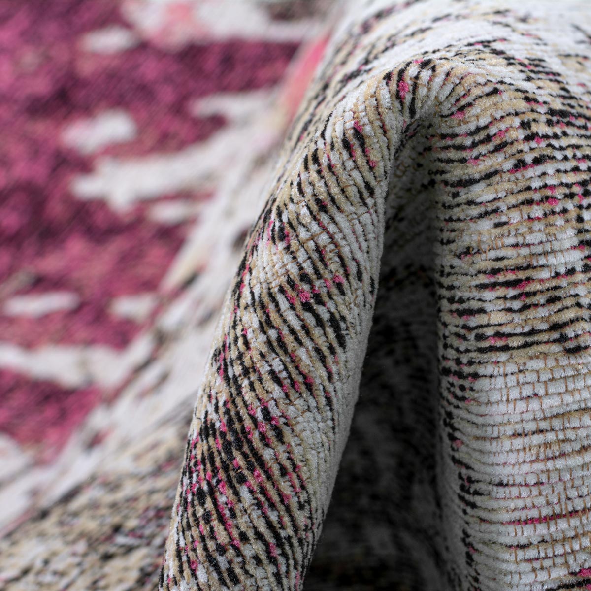 שטיח מרסיי 41 ורוד/אפור/סגול | השטיח האדום