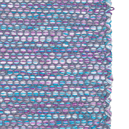 שטיח גפן כותנה 01 סגול עם פרנזים | השטיח האדום