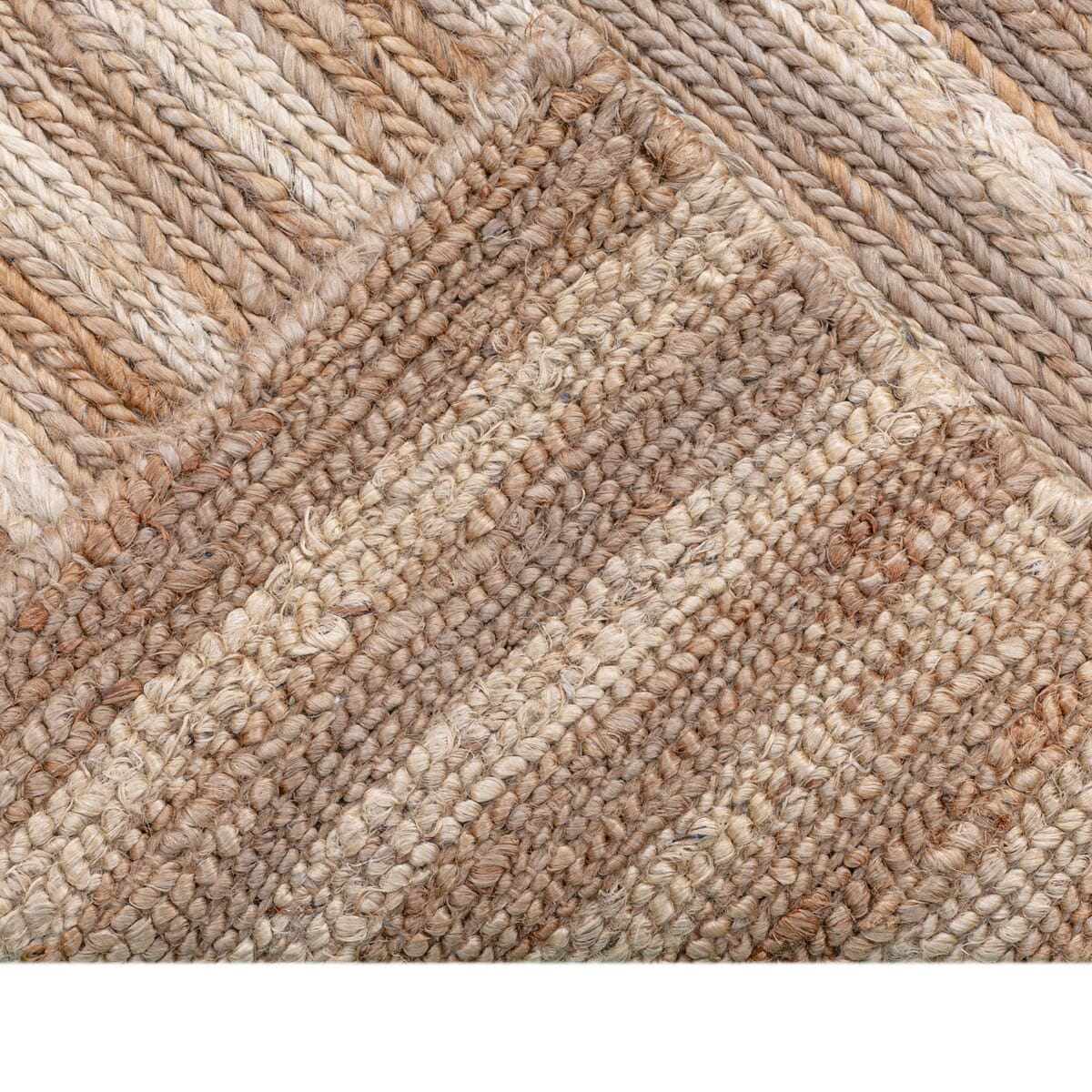 שטיח תמר אריגה גסה 02 בז'/בז' כהה | השטיח האדום