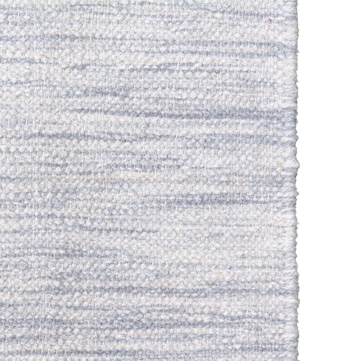 שטיח קילים סקנדינבי 18 כחול/ורוד/אפור עם פרנזים | השטיח האדום