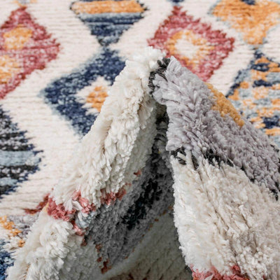 שטיח טנג'יר 01 צבעוני עגול | השטיח האדום