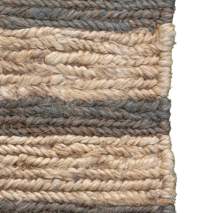 שטיח תמר אריגה גסה 02 בז'/אפור כהה | השטיח האדום