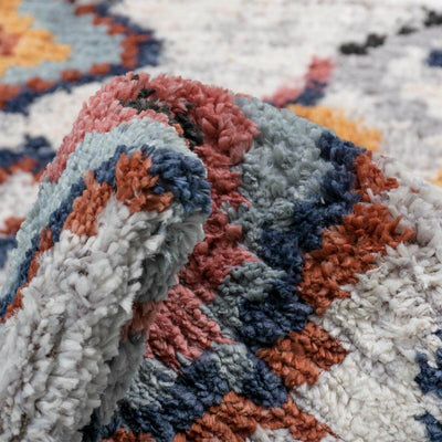 שטיח טנג'יר 03 צבעוני עגול | השטיח האדום