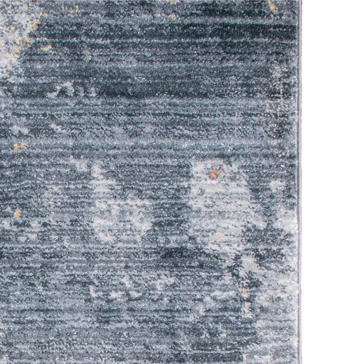 שטיח איסטנבול 02 אפור/צהוב/כתום עם פרנזים | השטיח האדום