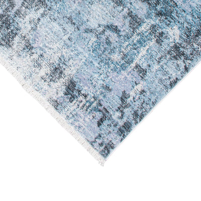 שטיח איסטנבול 05 כחול עם פרנזים | השטיח האדום