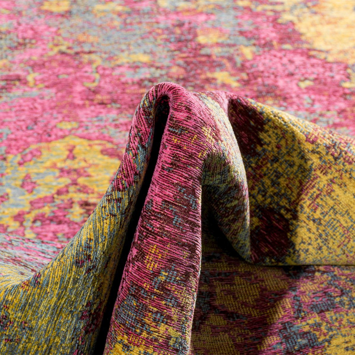 שטיח מרסיי 31 צהוב/סגול/ורוד | השטיח האדום