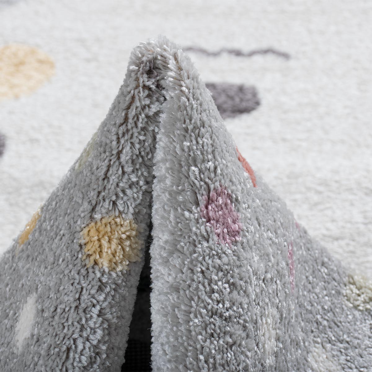 שטיח פאלמה 03 צבעוני עגול | השטיח האדום